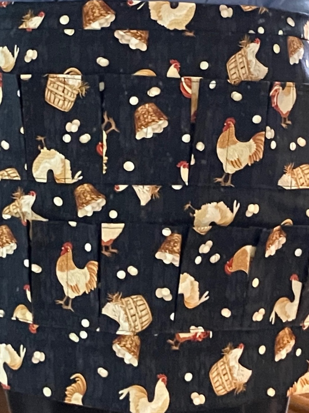 Homemade Egg Gathering Apron for Convenient Egg Collection